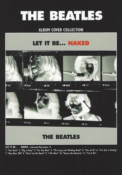 Produktbild The Beatles Postkarte Let It Be