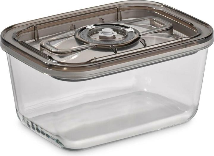 Immagine prodotto Caso VacuBoxx Eco-Duo S Contenitori sottovuoto in vetro con coperchio in plastica, 0,5 L, 2 pz. (1 l)