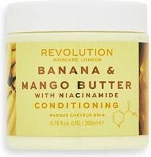 Produktbild Revolution Haircare Banana + Mango Butter with Niacinamide Conditioning Hair Mask - 200ml (200 ml)