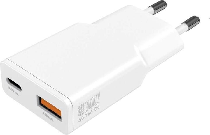 4smarts Caricabatterie PDPlug Slim Duos 30W GaN 1C+1A (30 W)