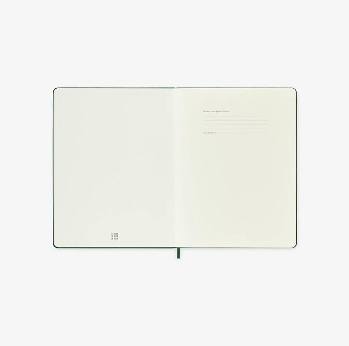 Actual product image Moleskine XL - Notebook (25 x 19 cm, Lined, Hardcover)
