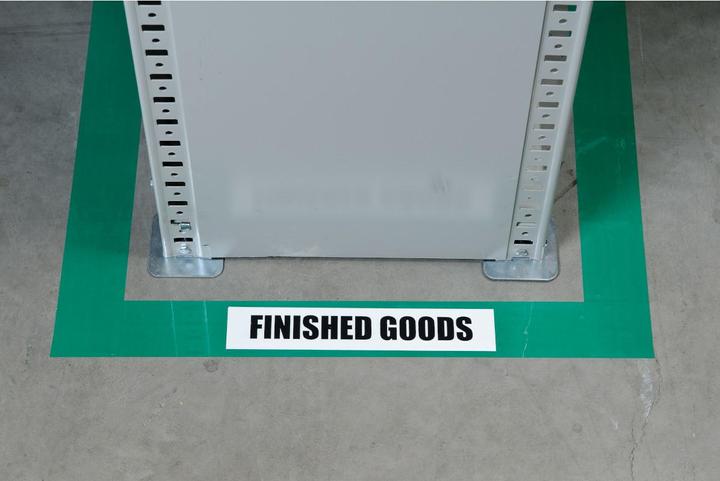 Actual product image Brady B-514, ToughStripe, floor marking tapes, polyester, green, 50.8mm x 30m (104315) (50.80 mm)