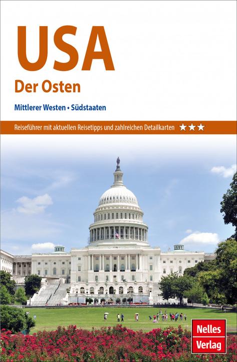 Produktbild Nelles Guide Reiseführer USA: Der Osten (Deutsch, Nelles/, 2022)
