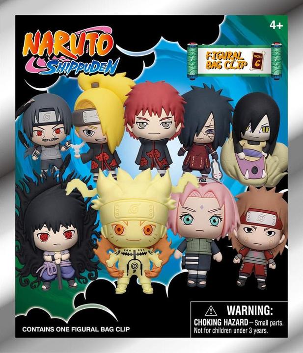 Produktbild Monogram Int. Naruto 3D PVC-Taschenanhänger Series 6 Display (24)