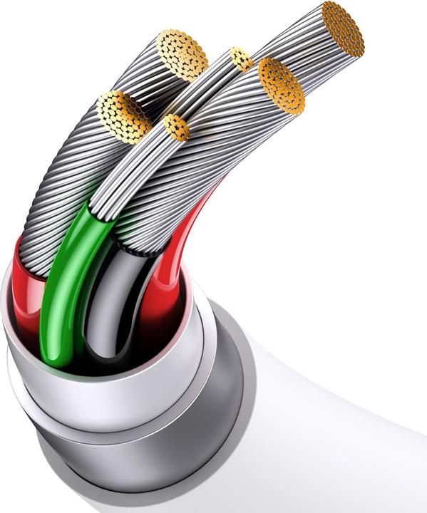 Actual product image Baseus USB A - USB C (1 m, USB 2.0, 65 W)