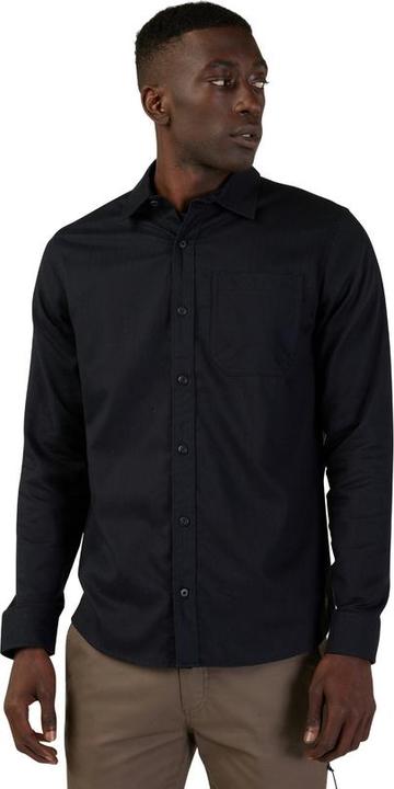 Fox Woven 23 Level Up Ls Blk S (S)