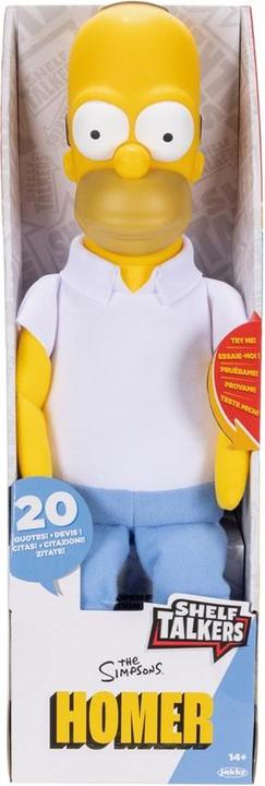 Produktbild Jakks Pacific Simpsons Plüschfigur sprechend Homer 33 cm *Englische Version* (33 cm)