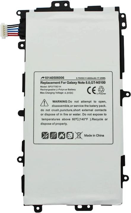 Actual product image Samsung Akku Galaxy Note 8.0 GT-N5100, GT-N5110