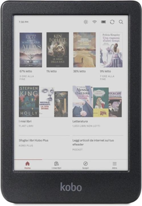 Actual product image Kobo Clara Colour (6", 16 GB, Black)