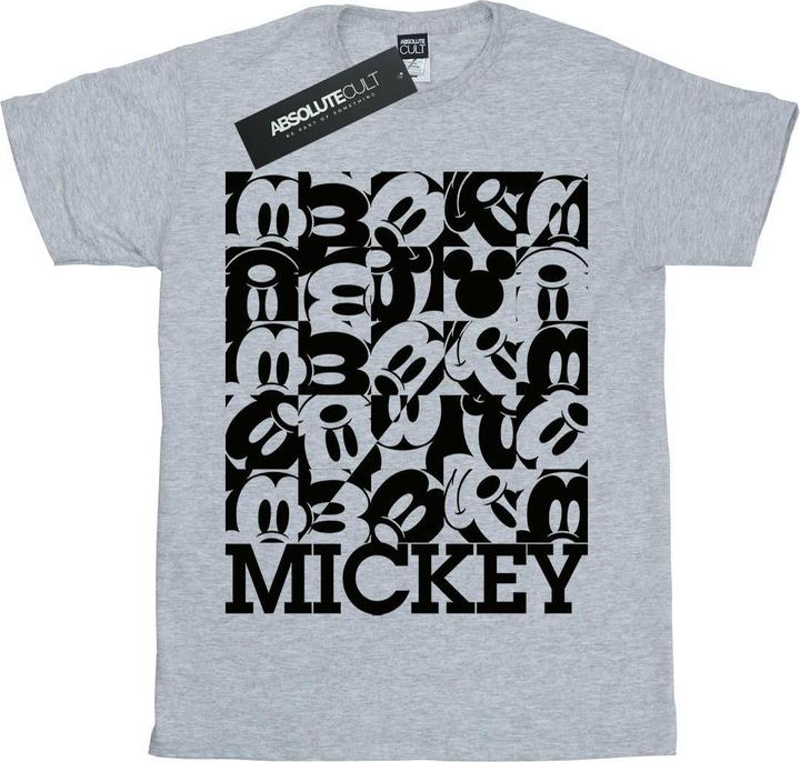 Disney Mickey Mouse Grid TShirt Jungen