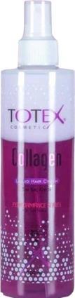 Totex Collagen Hair Conditioner Spray Leave-in 2 Phase Conditioning Liquid Hair Cream Detangler & Sm (300 ml)
