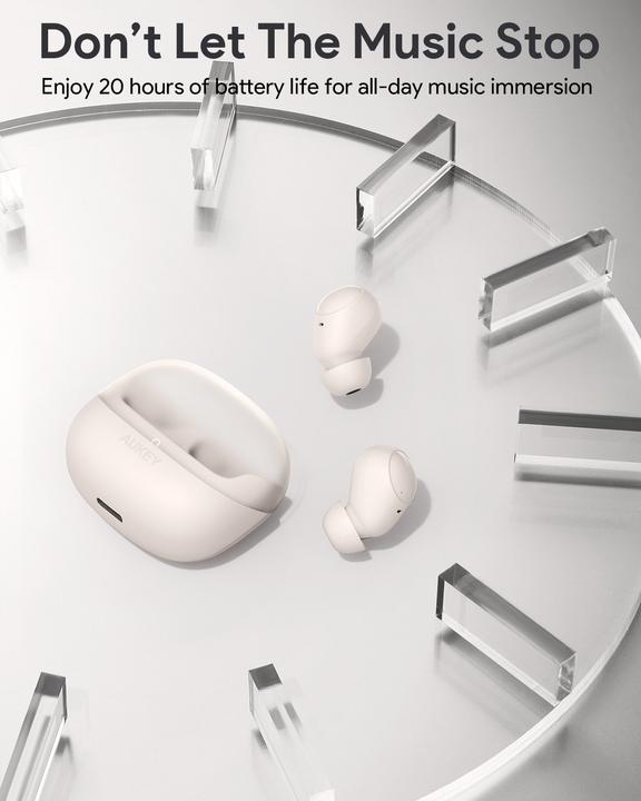 Image du produit Aukey MOVE VIBE - Écouteurs (pas de réduction du bruit, 25 h, Sans fil)