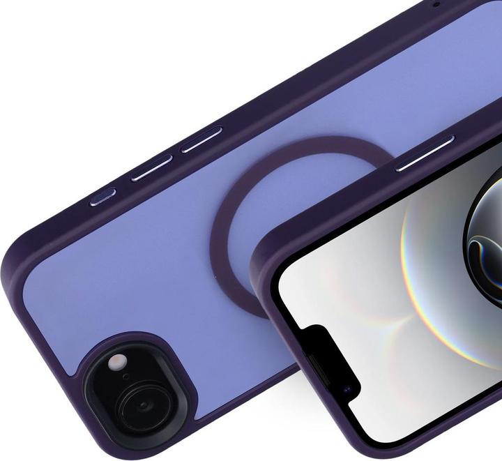 Produktbild Mobiparts Hardcover Apple iPhone 16e Satin Purple (Magsafe Compatible) (Apple iPhone 16e)