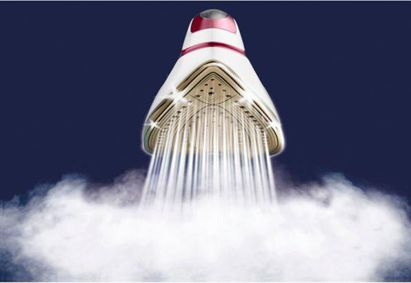 Image du produit Tefal GV9220 Centrale vapeur Durilium AirGlide Autoclean soleplate Bourgogne (2600 W, 540 g/min)