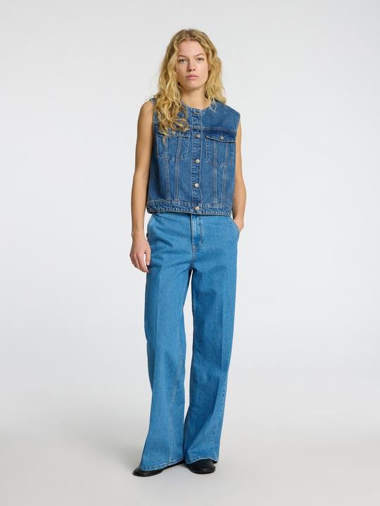 Actual product image Selected Femme Cropped Jeansweste (40)