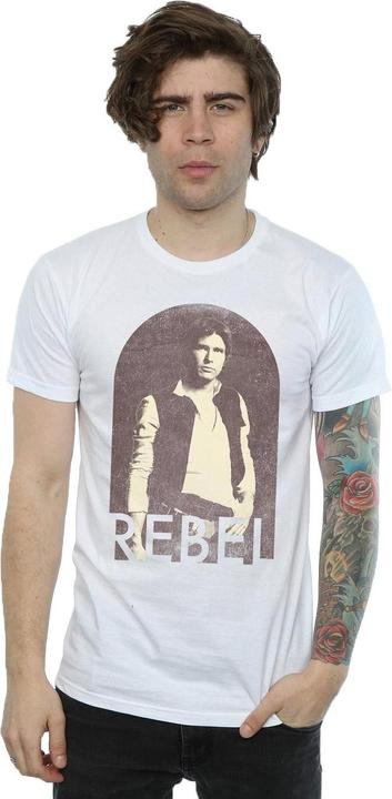 Immagine prodotto Star Wars Han Solo Rebel Maglietta Uomo (L)