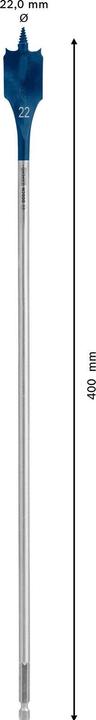 Productafbeelding Bosch Professional Zubehör Expert SelfCut Speed vlakke freesboor, 22 x 400 mm (4-22 millimeter)
