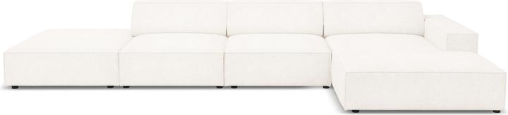 Image du produit Micadoni Bouclé Canapé D'Angle Droit, "Jodie", 5 Places, 341x166x70Fabriqué en Europe (Canapé d'angle)