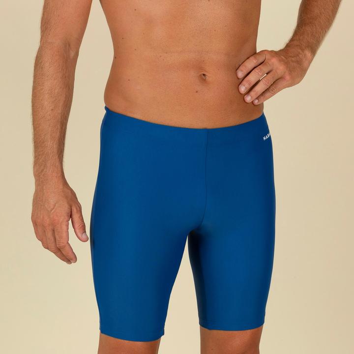 Nabaiji Men's swimming shorts jammer 100 basic - blue