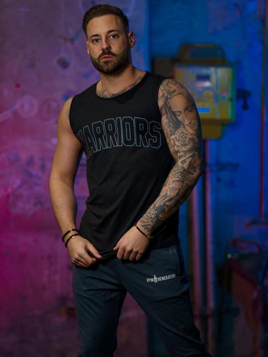 Immagine prodotto Gym Generation Canotta Warriors College Nero (S)