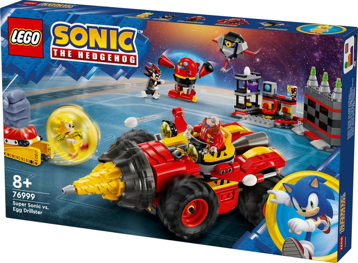 Produktbild LEGO Super Sonic vs. Egg Drillster (76999, LEGO Sonic)
