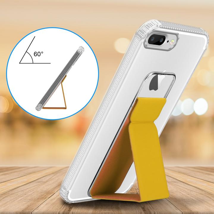 Actual product image Cadorabo Case for Apple iPhone 7 PLUS / 7S PLUS / 8 PLUS in TPU with holder LM167 Style (Apple iPhone 7 Plus, Apple iPhone 7s Plus)