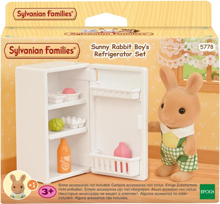 Productafbeelding Sylvanian Families Baby Konijn Zonneschijn Koelkast Set