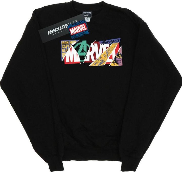 Collage Logo Sweatshirt Jungen