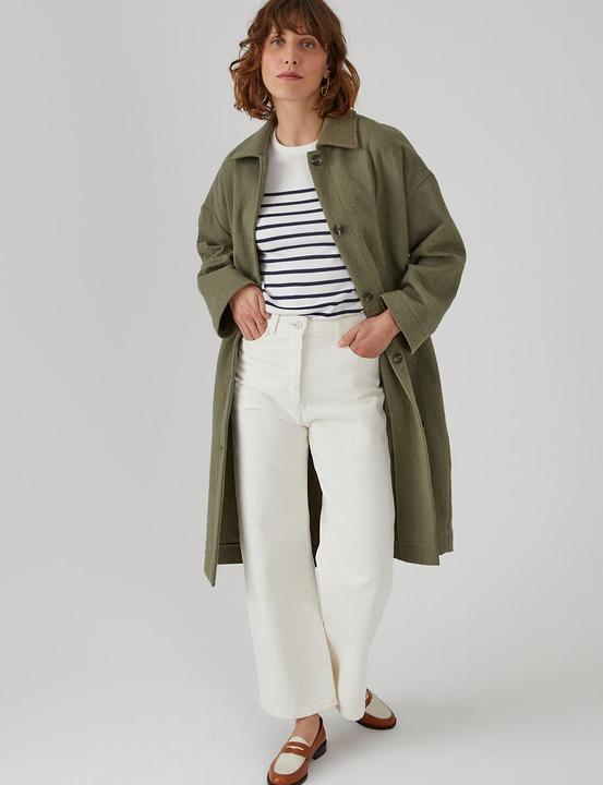 Actual product image La Redoute Collections Coat with button fastening (XXL)