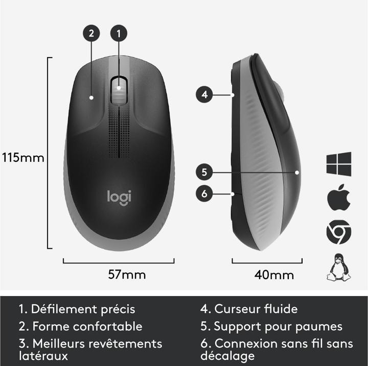 Produktbild Logitech M190 (Kabellos)