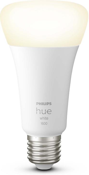 Produktbild Philips Hue White (E27, 15.50 W, 1600 lm, 1 x, F)