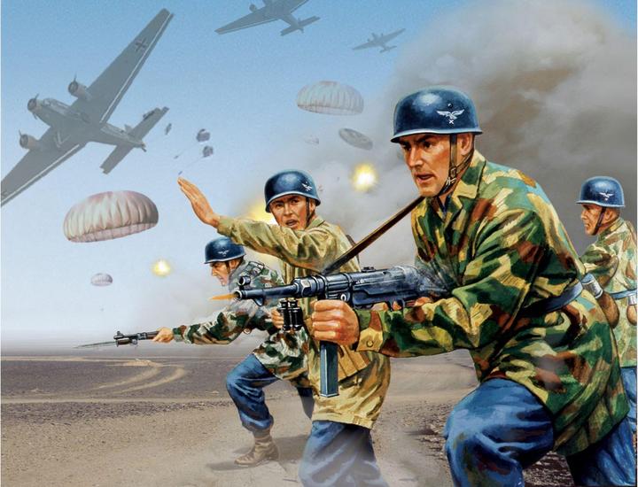 Immagine prodotto Hornby Seconda Guerra Mondiale Paracadutisti tedeschi