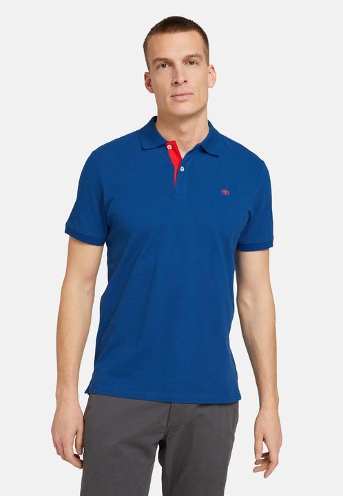 Produktbild Tom Tailor Poloshirt Basic Poloshirt mit kleiner Logo-Stickerei (M)