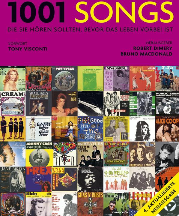 Produktbild 1001 Songs (Deutsch, Robert Dimery, Tony Visconti, Stefanie Kuballa-Cottone, 2022)