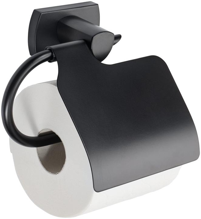 Produktbild Biasca Toilettenpapierhalter schwarz matt