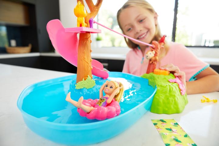Produktbild Barbie und Chelsea Das verlorene Geburtstag Jungle River Spielset