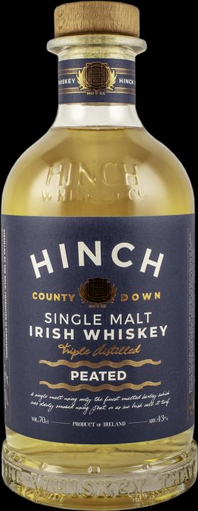 Produktbild Kindschi Hinch Peated Single Malt + GB (Irish Whiskey, 1 x 70 cl)