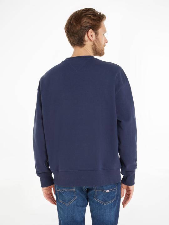 Immagine prodotto Tommy Hilfiger Felpa uomo TJM Tommy Signature Crew, Twilight Navy, L (L)