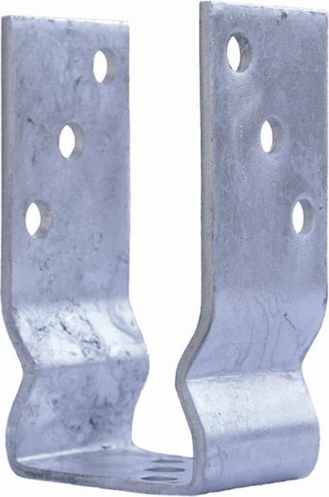 Actual product image Rewwer Tec REWWER-TEC U-shaped lug 121mm + bead ground socket post shoe post base garden fence fences