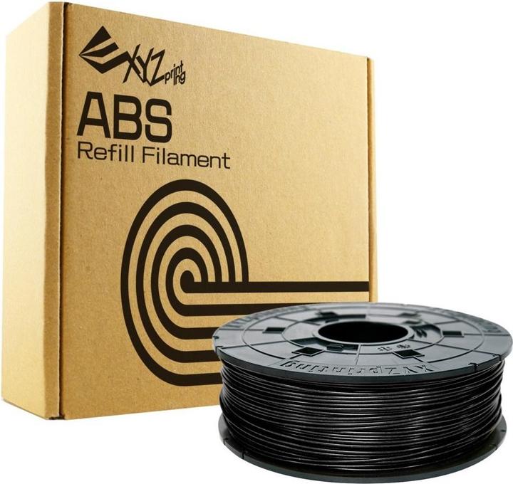 Produktbild XYZprinting Filamentcassette ABS Refill Da Vinci (ABS, 1.75 mm, 600 g, Schwarz)