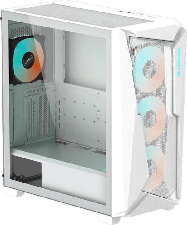 Actual product image Gigabyte Case||C301 GLASS WHITE|MidiTower|Not included|ATX|EATX|MicroATX|MiniITX|Colour White|GB-C301GW (E-ATX, ATX, mATX, Mini-ITX)
