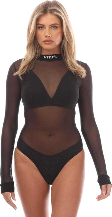 Actual product image Heron Preston Womens/Ladies Ctnmb Mesh Bodysuit (38 D)