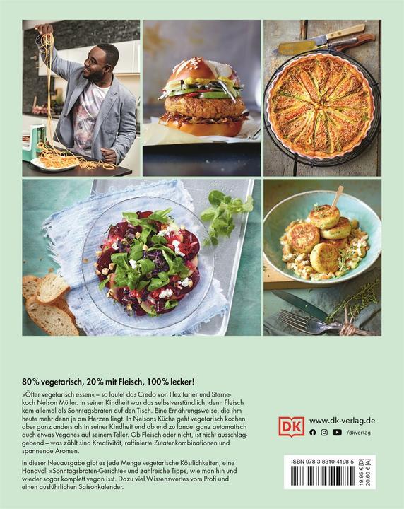 Produktbild Öfter vegetarisch (Deutsch, Nelson Müller, DK Verlag, 2021)