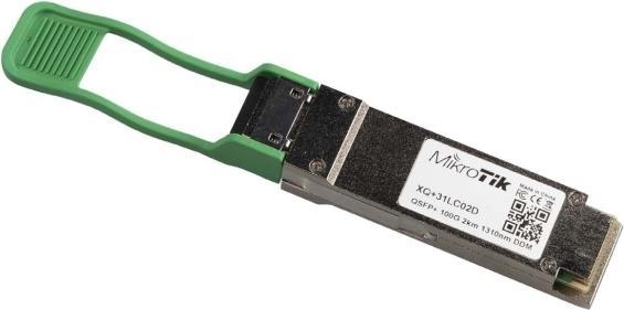Produktbild BlueOptics Kompatibler MikroTik XQ+31LC02D BO28L13602D QSFP28 Transceiver, LC-Duplex, 100GBASE-CWDM4, Singlemo