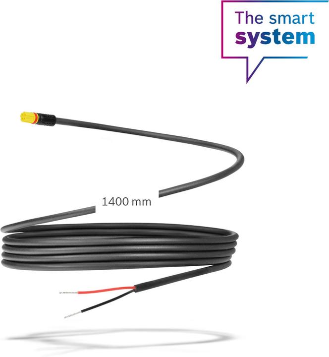 Image du produit Bosch eBike Kit de câbles d'alimentation 3rd Party Application HPP 1400mm BCH3350 (Chargeur de vélo électrique)