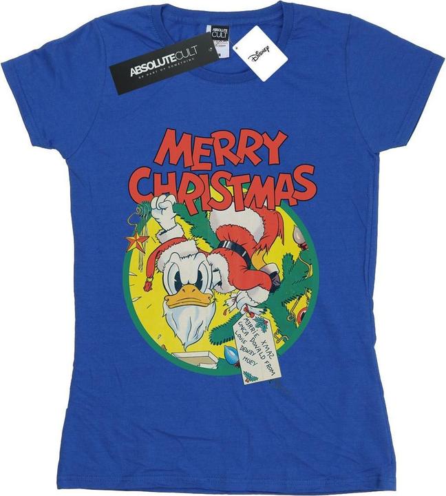 Disney Donald Duck Merry Christmas TShirt (XL)