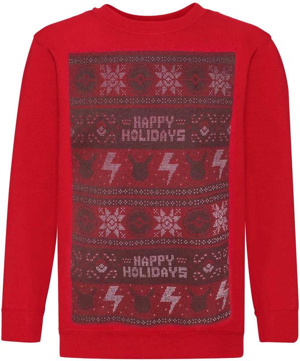 Pokémon Happy Holidays Sweatshirt weihnachtliches Design