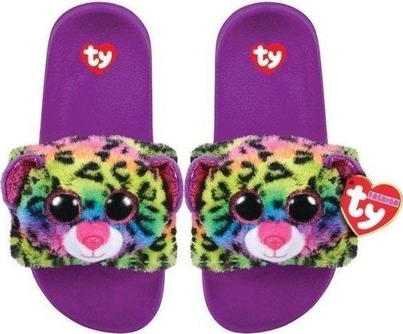 Ty Gear Dot – Bunte Leoparden-Hausschuhe (36, 37, 38, 39)