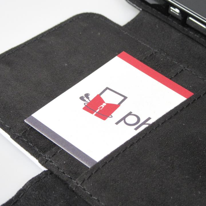 Actual product image PhoneLook Coque Wallet noir Cat Looking Up Black (Apple iPhone 14 Pro)
