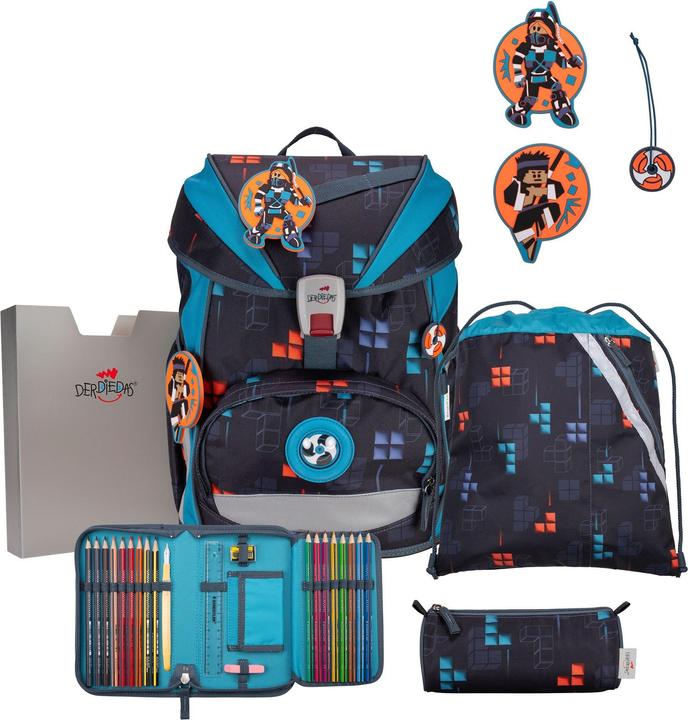 Derdiedas ErgoFlex Schulranzen-Set 5tlg. (24 l)